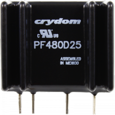 Crydom PF480D25 25A 480VAC Zero-Cross Solid State Relay for Resistive Loads (Requires Forced Air Cooling) (Type E)